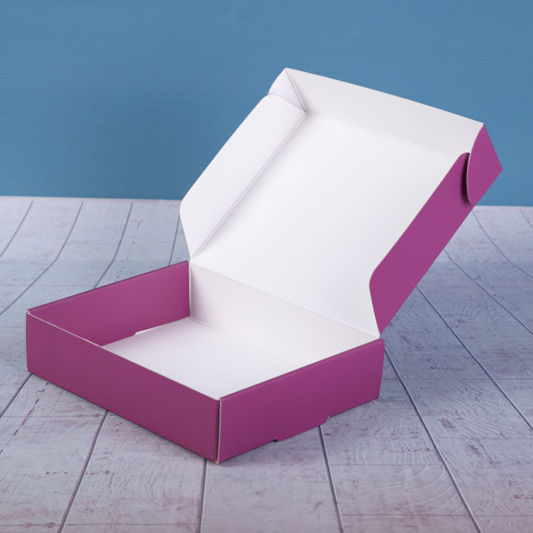 彩色服装飞机盒定做 白卡礼品内衣飞机盒定制jk汉服牛皮纸包装盒