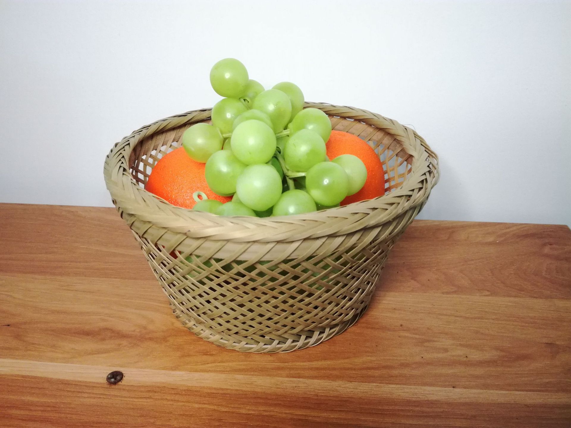 纯手工编织篮 竹白镂空矮脚青丝篮 半竹青圆形水果篮 面包馒头筐