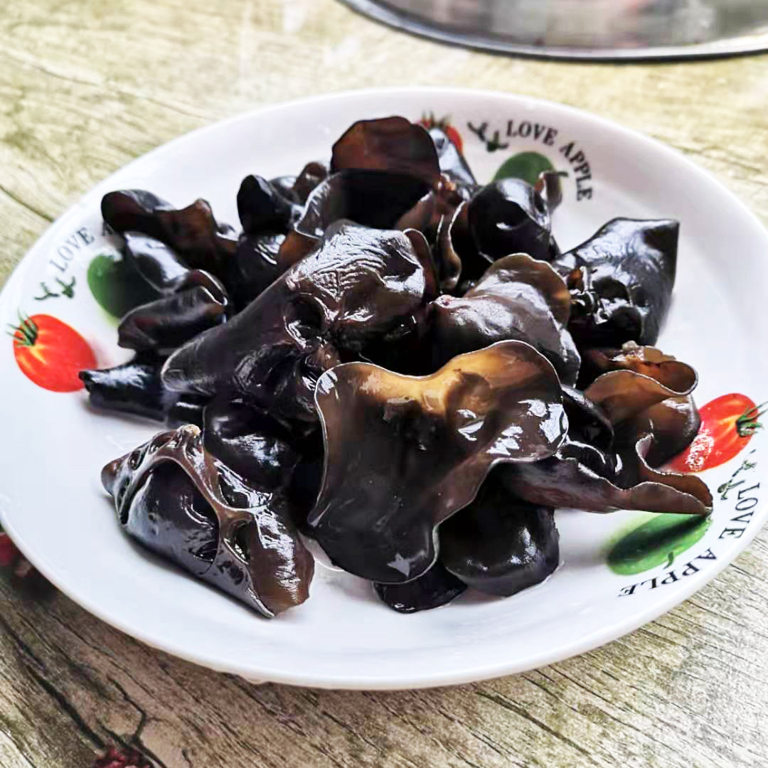 秋冬黑木耳人工挑选干货椴木肉厚无根秋耳散装新货