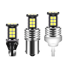 跨境专供 汽车LED带解码超高亮LED倒车灯 T15 3030 24SMD 流氓灯