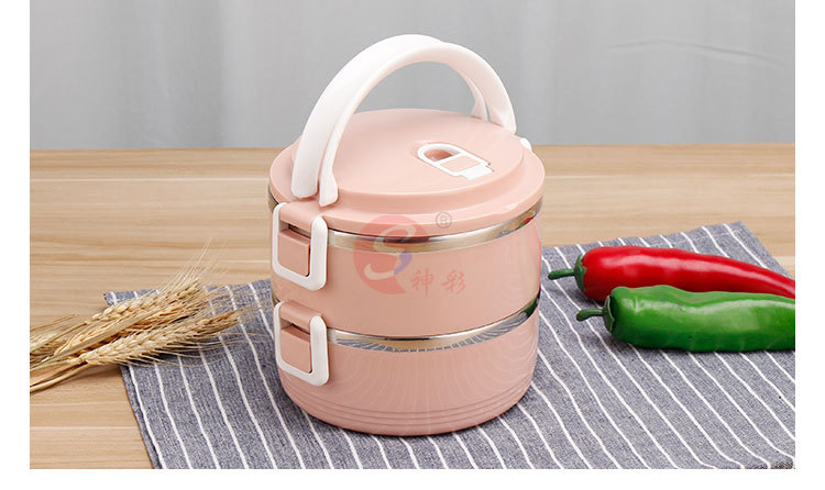 不锈钢保温饭盒多层密封快餐盒学生上班族带饭便携式创意保温饭盒