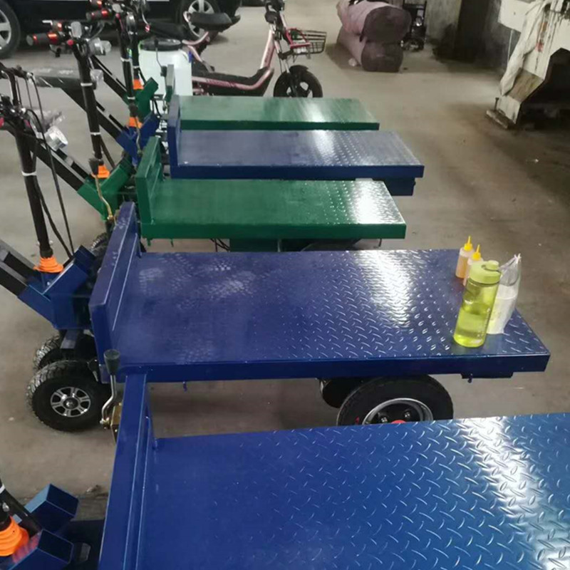 奥莱 仓库搬运车 电动平板搬运车 工地小拖车 装水泥砂石斗车