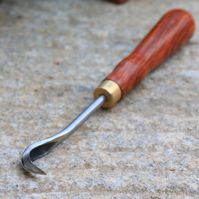 鼎木雕刻刀 丝雕刀 快速舍利刮刀拉丝刀舍利杆干水线制作盆景工具