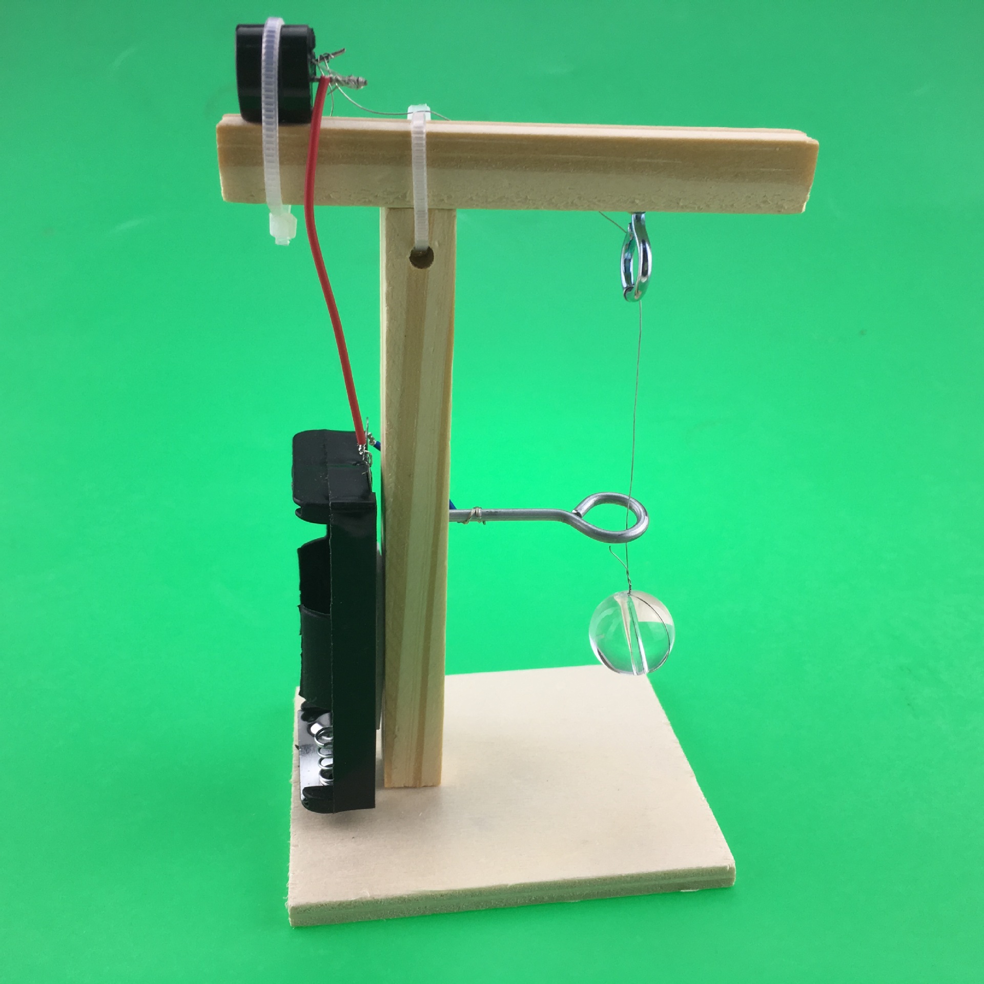 科技小制作地震报警仪器儿童益智玩具地震报警仪器拼装模型
