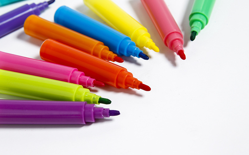 彩色儿童散装水彩笔定制批发 学校奖品糖果色kh001水彩笔绘画工具