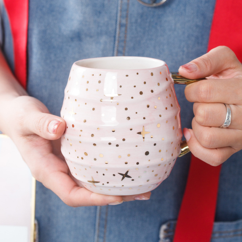 Creative Ceramic Nordic Starry Mug Milk Cup Water Cup