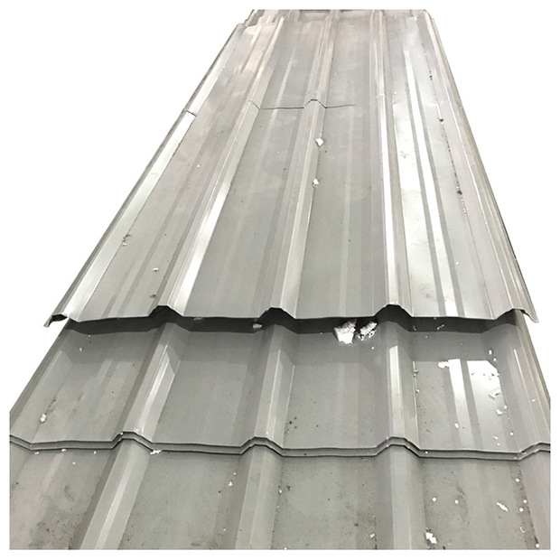 彩钢瓦楞板定制单层复合机制彩钢瓦屋顶铁皮灰防水隔热机制彩钢板