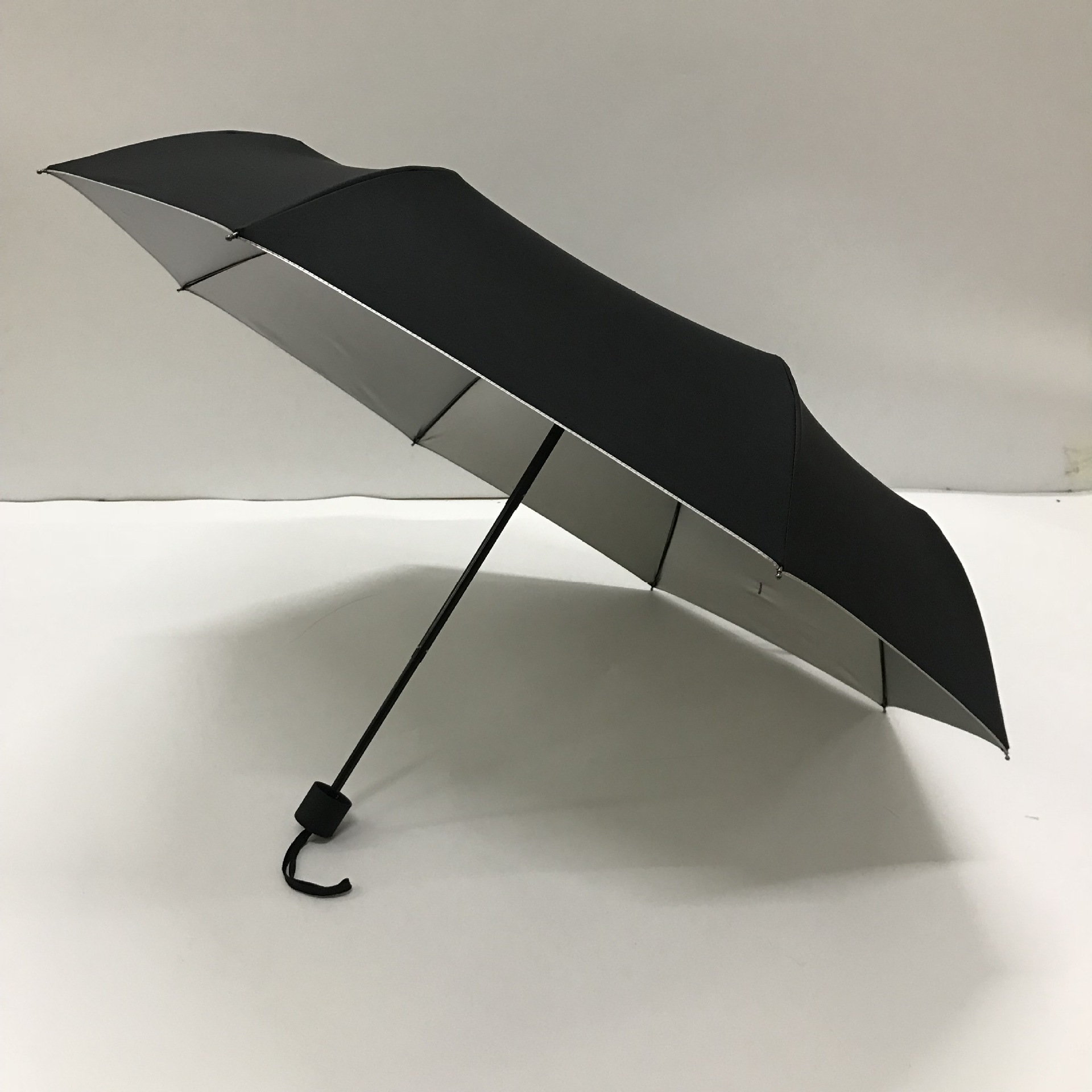 雨伞厂定做折叠推拉式纤维骨三折广告伞商务伞印刷图案logo现货