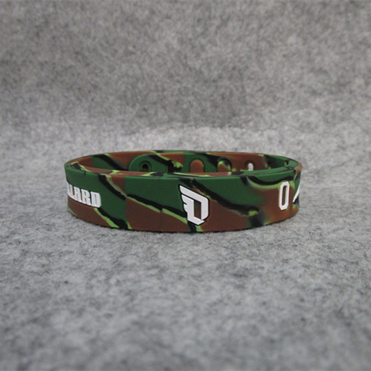 开拓者0号利拉德双层可调手环硅胶运动腕带球迷饰品科比詹姆斯批