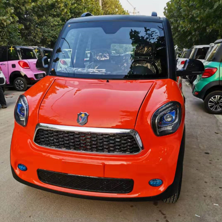 油电两用新款两门四座迷你阳光电动轿车微型全封闭式老年代步车
