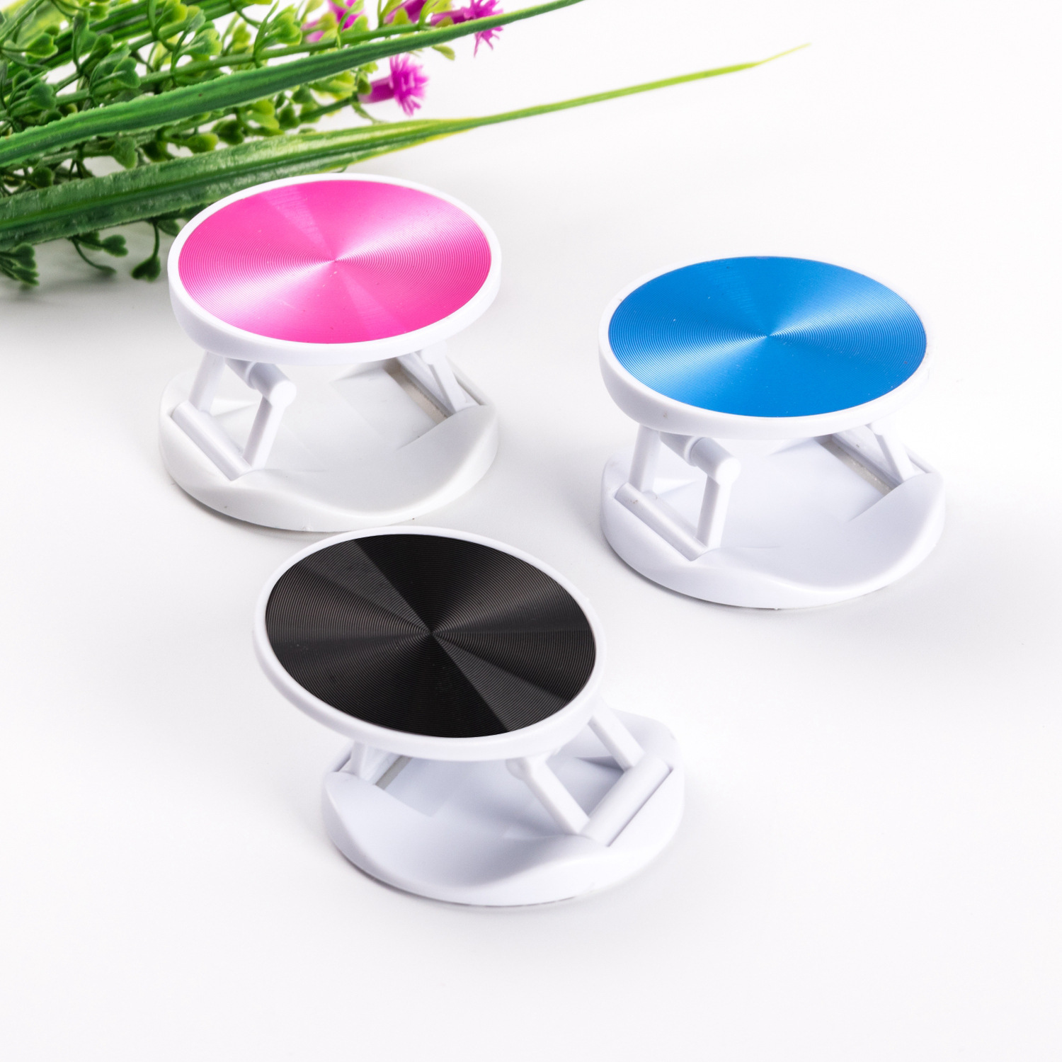 折叠气囊支架cd手机支架多功能展示礼品可折叠手机气囊支架