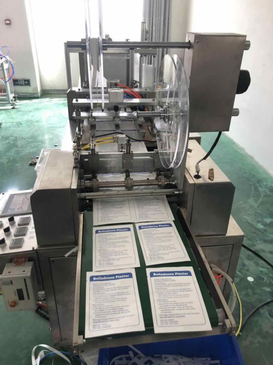 贴膏全自动四边封包装机嘉兴中明工厂敷料机械敷贴机械