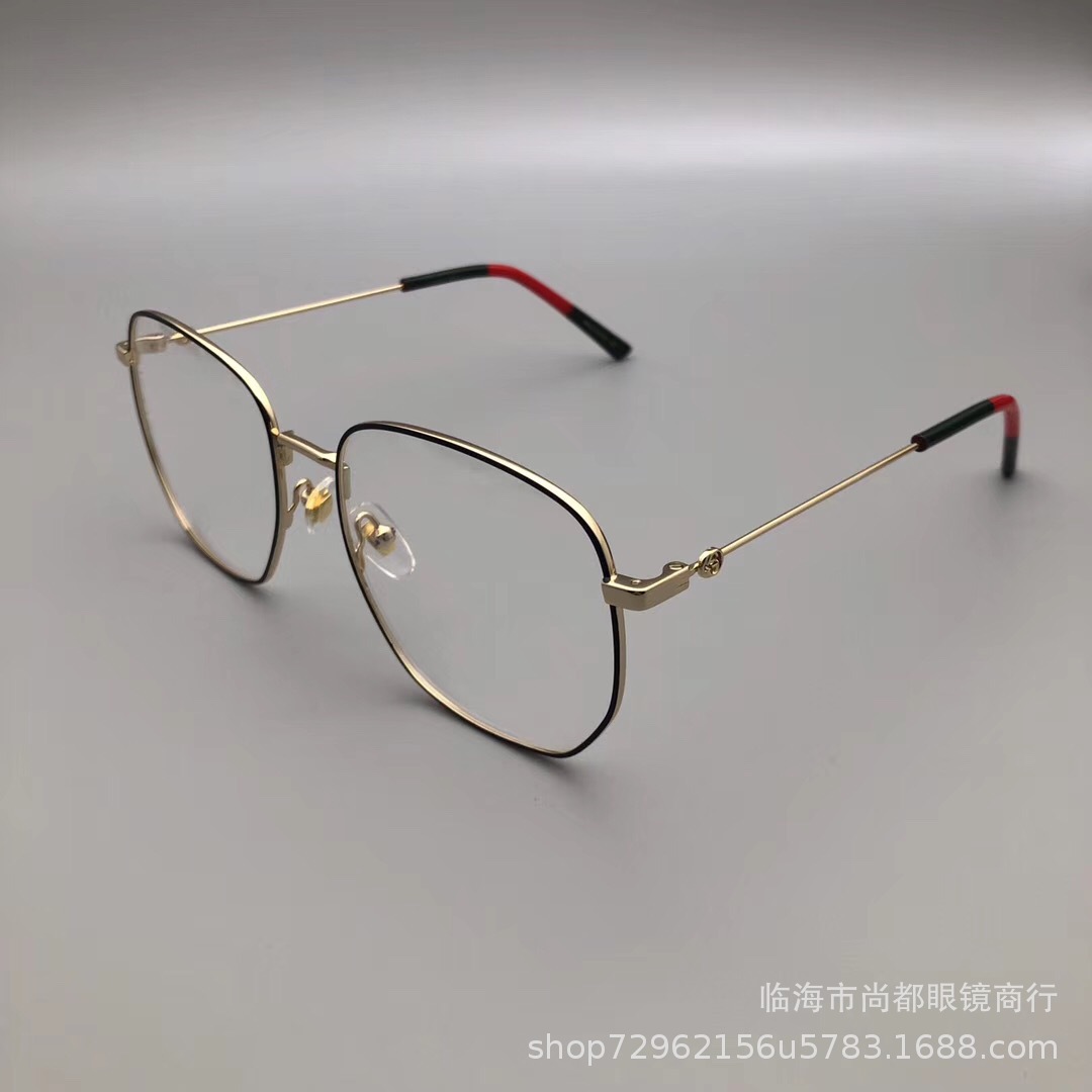 2019新款g家倪妮明星同款眼镜平光眼镜框架女时尚轻盈潮gg03960