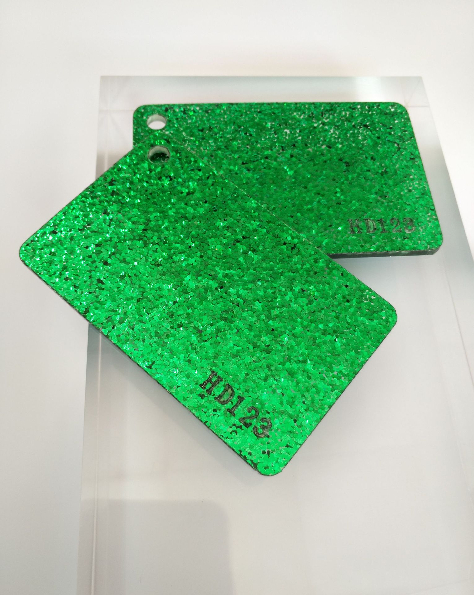 亚克力特殊板不规则闪金板