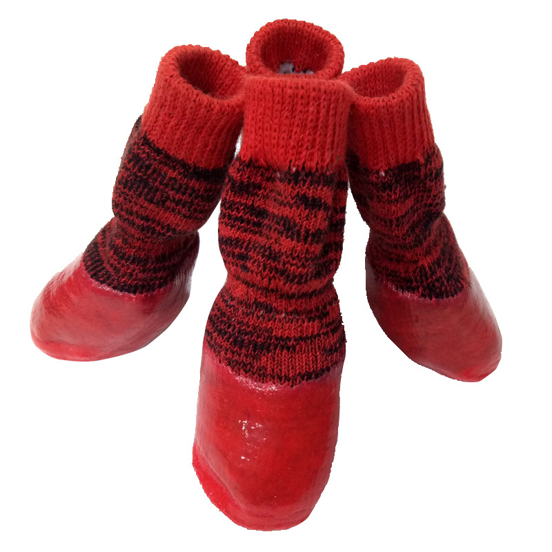 厂家直销 小额批发定制定做狗袜子 宠物袜子 浸胶袜子包胶袜子