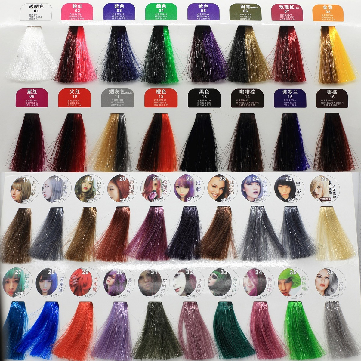 打蜡=染好以后抛光护理,固色提亮的亲!颜色更持久!