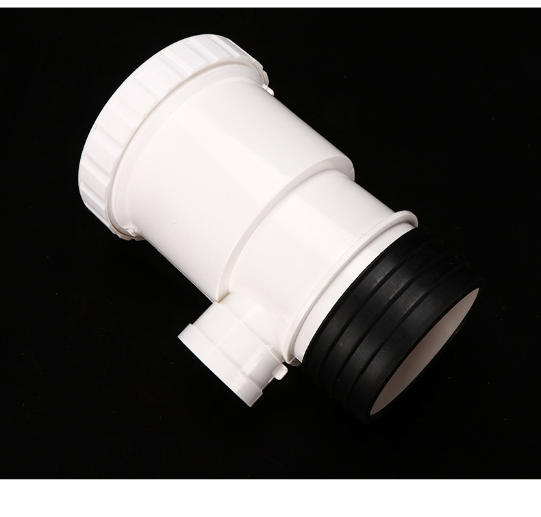 【厂家直供】申亚万能伸缩节三通 110x50 110x75 多规格批发