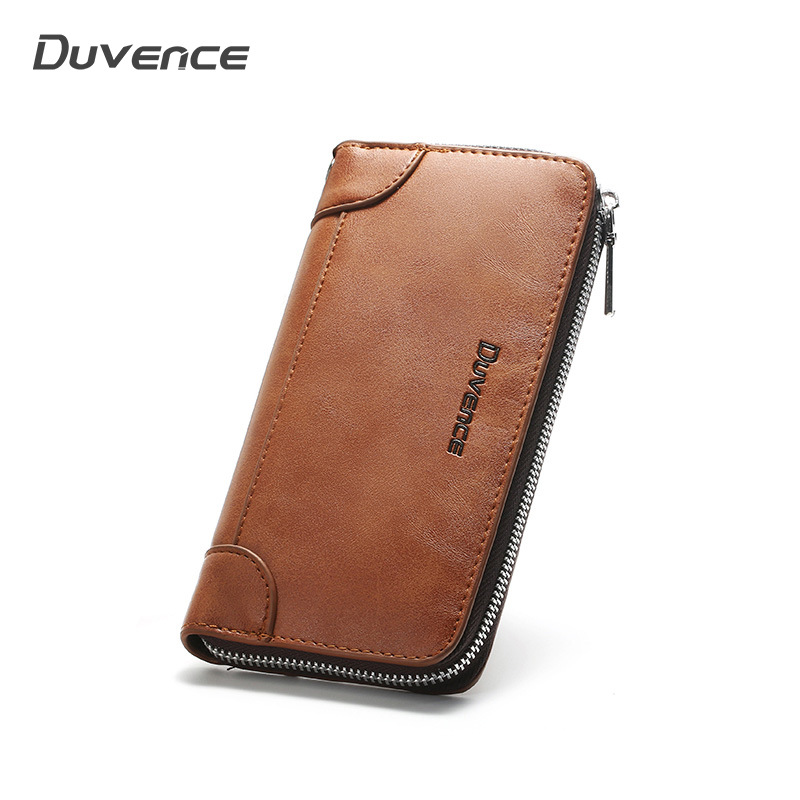 男士钱包长款men wallet 时尚男包手拿包皮包 男士purse零钱包