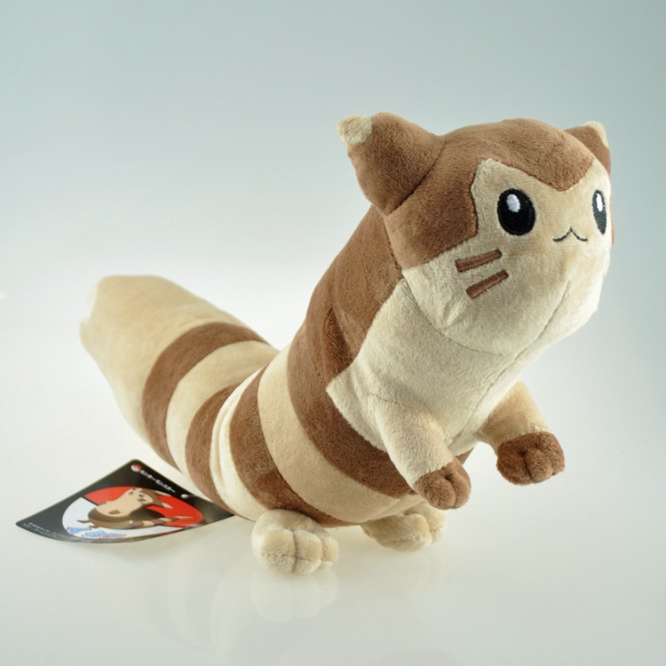 47cm 大号 棕色 长尾立鼠 大尾立 尾立 有骨架 可弯曲 毛绒公仔