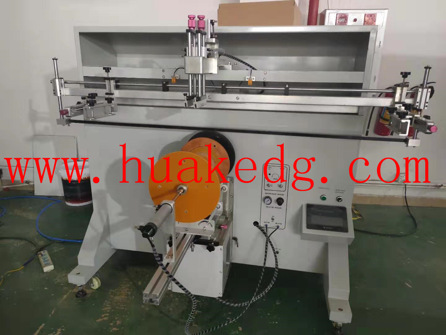 涂料圆桶单色丝印机