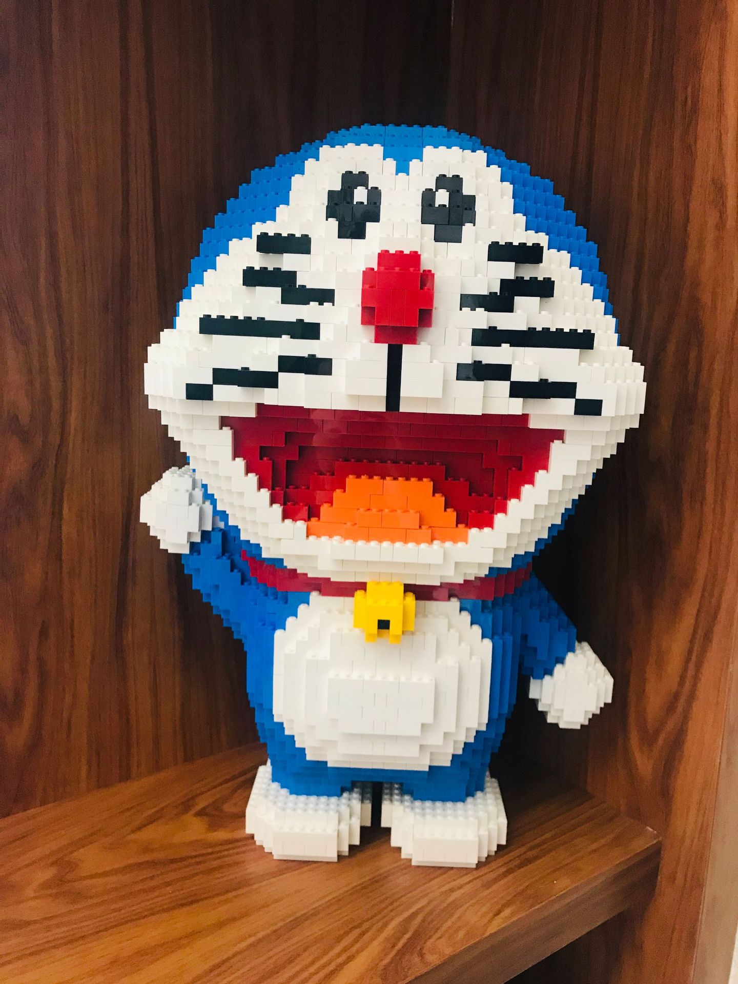 贝乐迪26002兼容乐高积木大颗粒拼装玩具益智大号狐狸机器猫玛丽