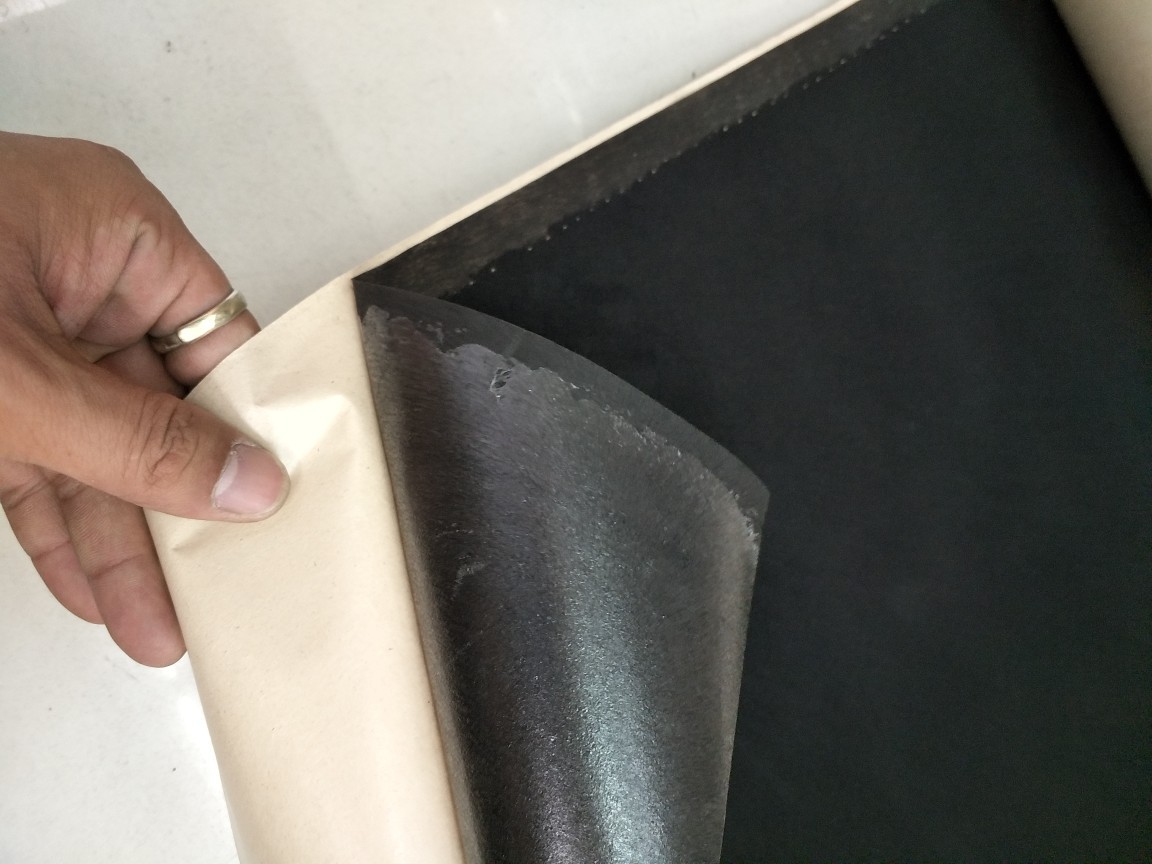 现货库存灰色植绒布单面灰色自粘绒布无纺布植绒厂家直供