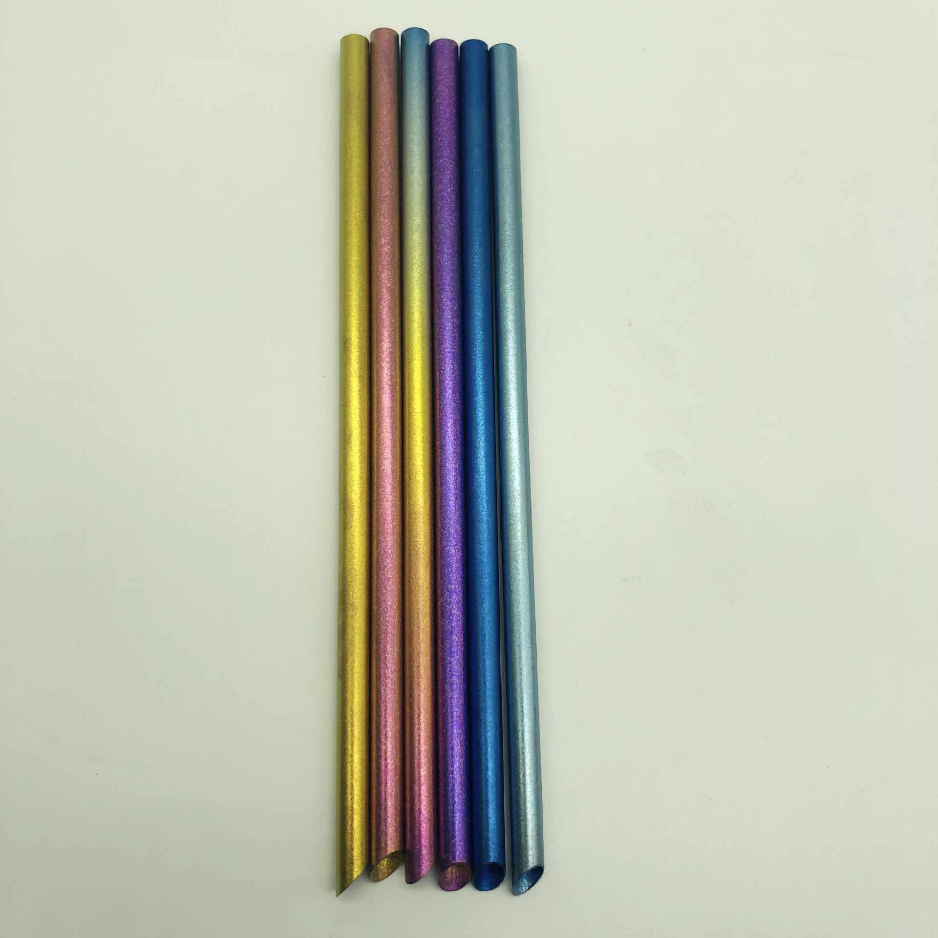 纯钛吸管 阳极氧化钛吸管 多种颜色可选 支持定制免费激光刻字