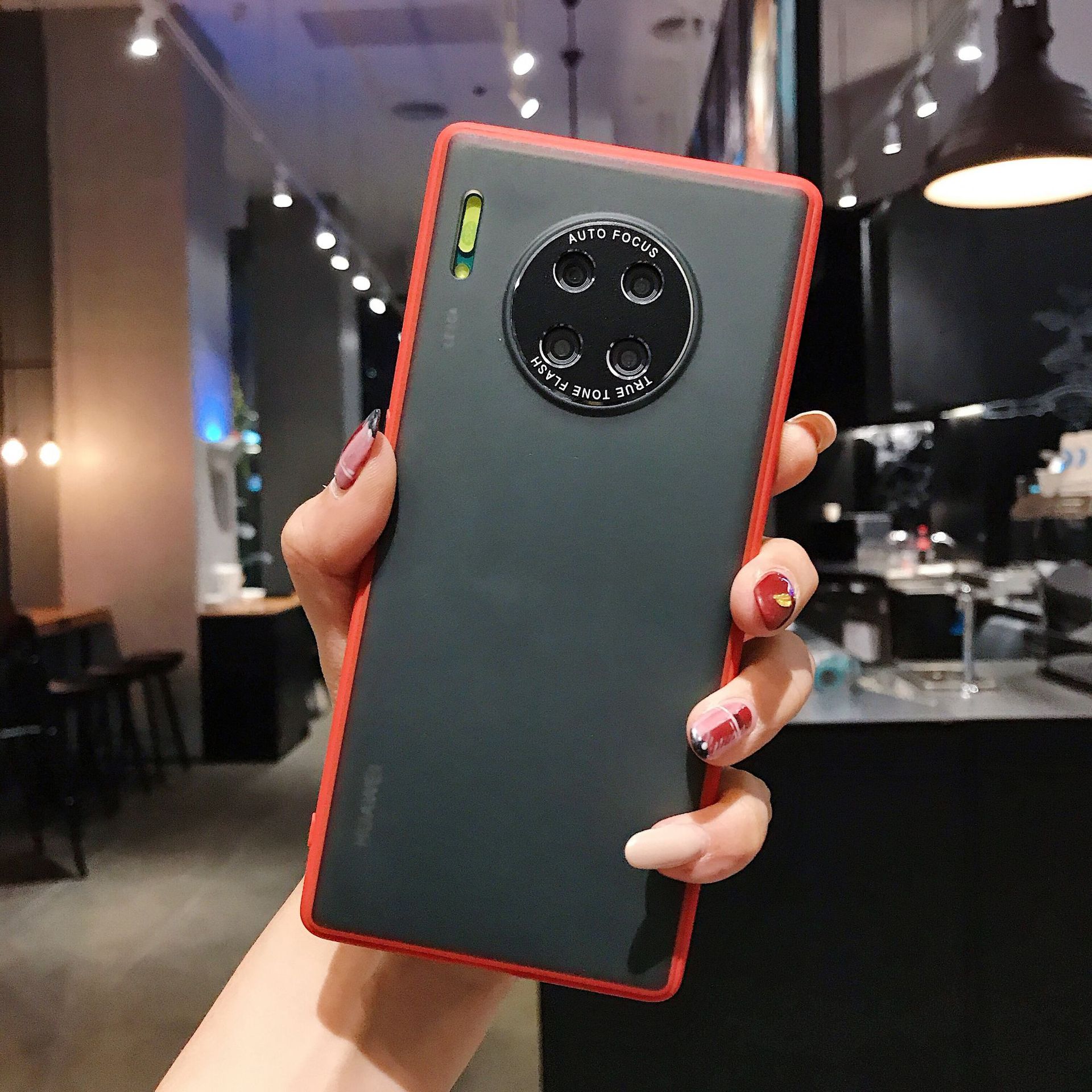 适用新款华为mate30pro手机壳mate30金属镜头全包防摔肤感保护套