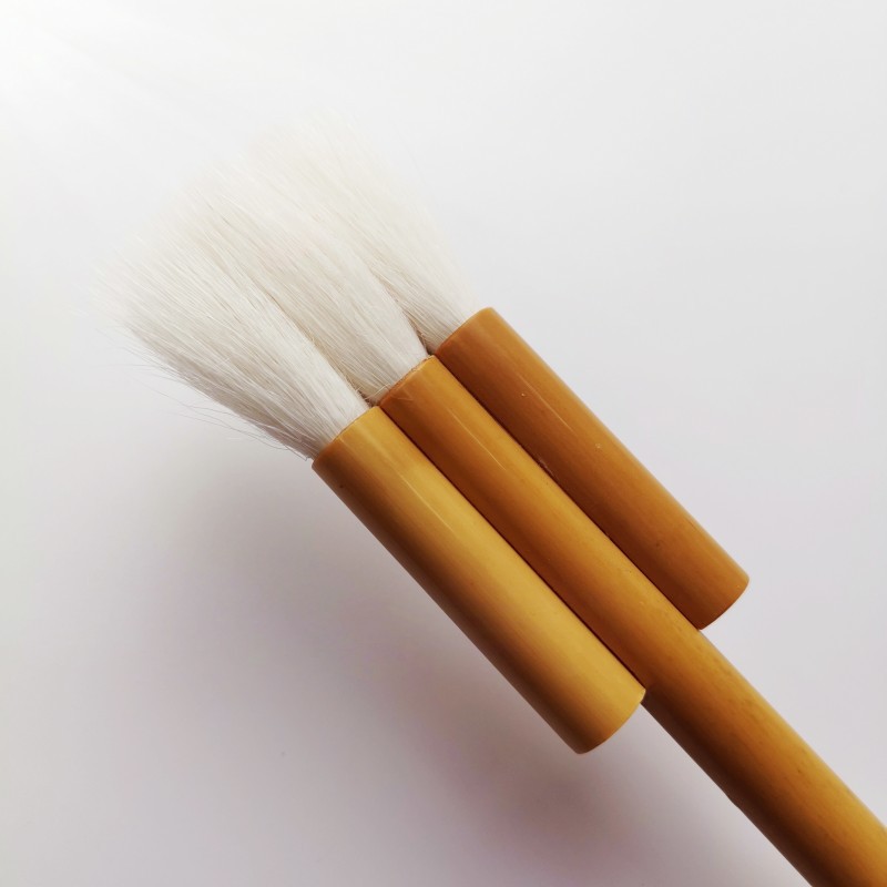 羊毛刷水彩排笔国画笔刷 连笔板刷 排刷背景刷底纹刷美术画材