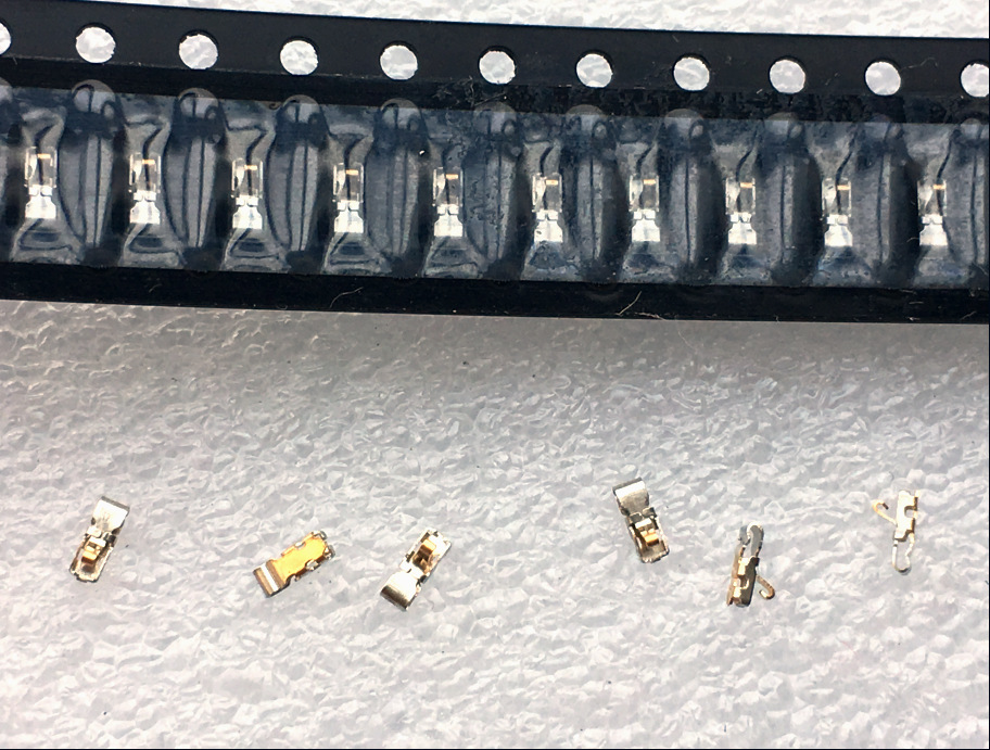 手机天线弹片接地弹片3.4x1.3x1.8触点 镀金导电弹片弹簧片