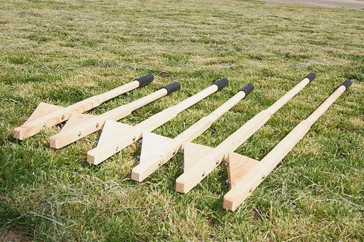 高跷木质高脚架民族运动高跷体育用品手扶儿童成人木高跷