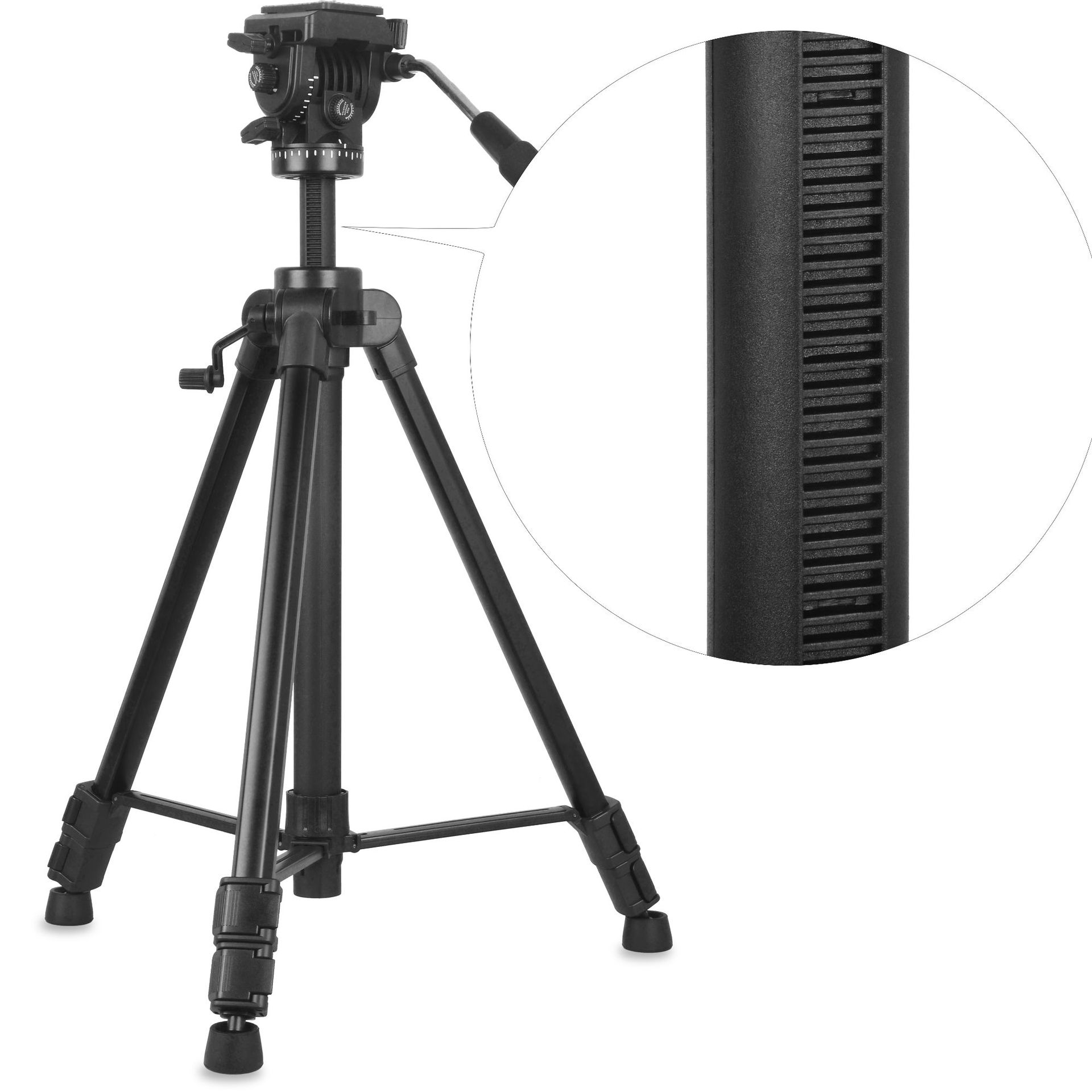 劲捷vt-1500摄像机三脚架摄影摄像三角架入门单反三脚架云台套装