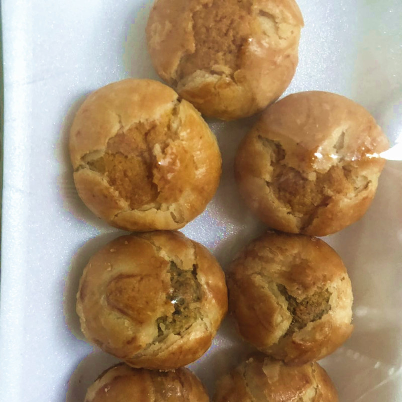 肉松汉堡酥6.6斤散装 一口酥肉松球精致下午茶糕点茶点整箱批发