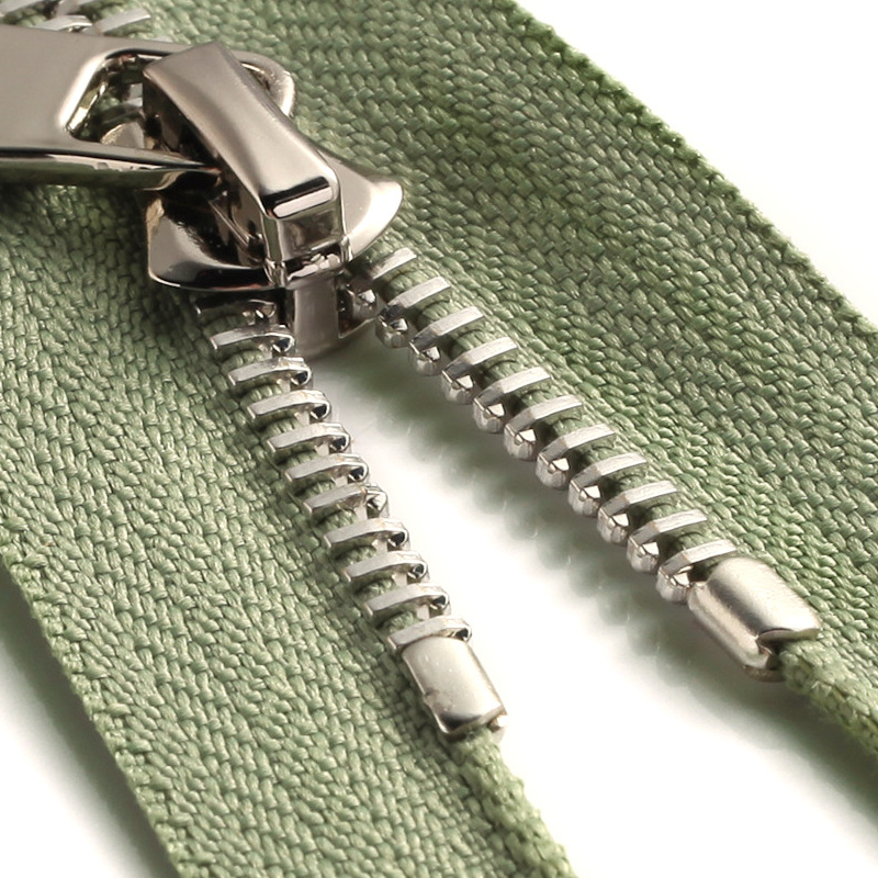 品胜拉链厂家直销5号欧款牙金属拉链 国产riri拉链 皮衣专用拉链