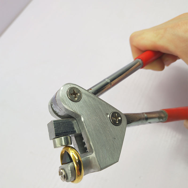 钢印工具打字印钳子足金足银999手动按压刻字钳首饰打标志去千钳