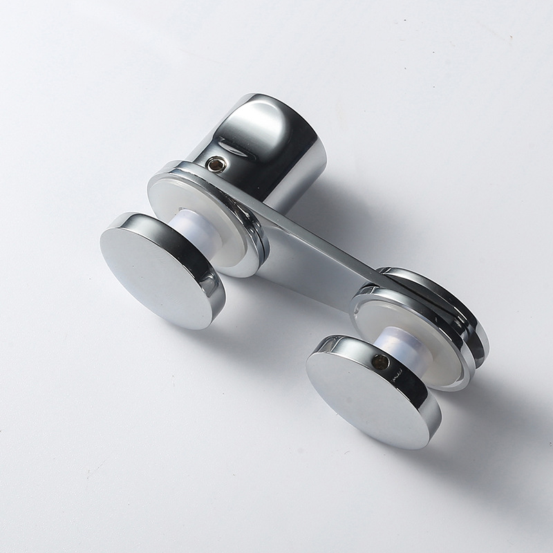 厂家直销玻璃门隔断锁扣 玻璃门锁 铜挂扣 出口东南亚卫浴五金