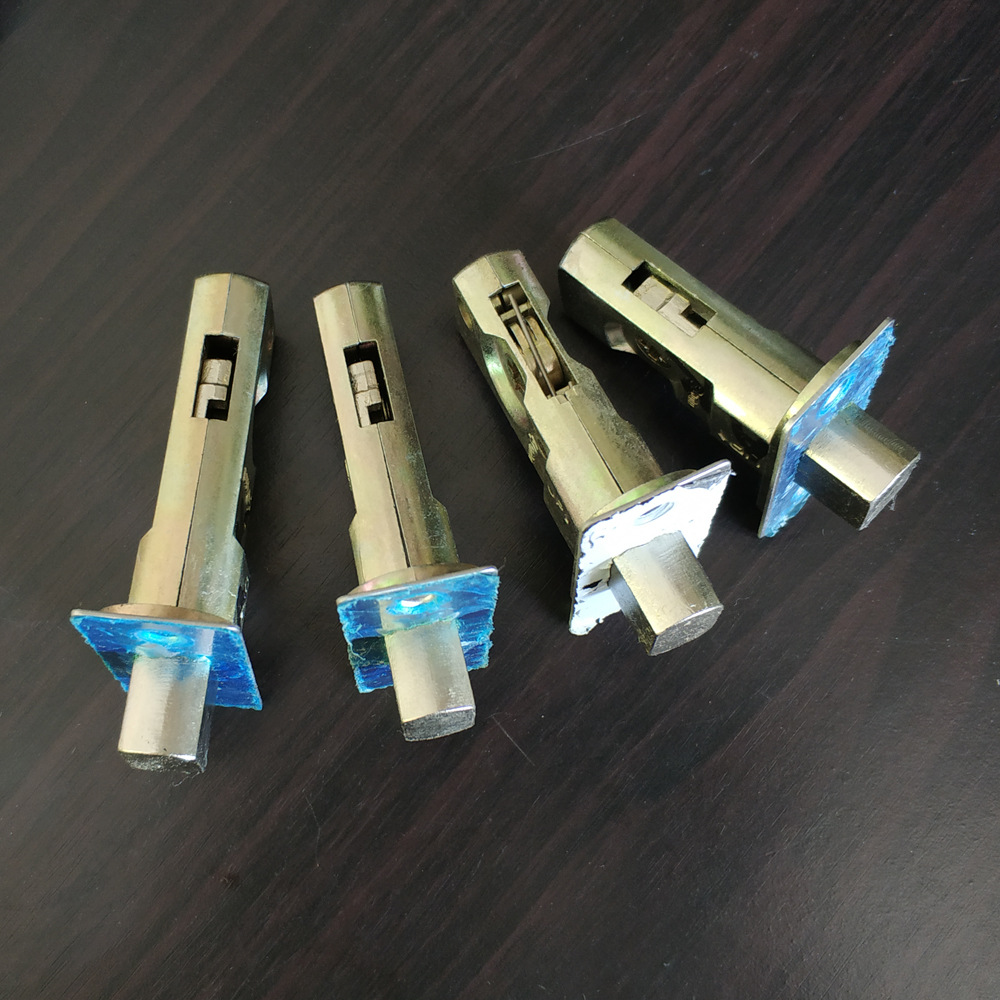 50锌合金防插锁舌 超长衬板 锌合金单舌锁体 门厂配套锁舌