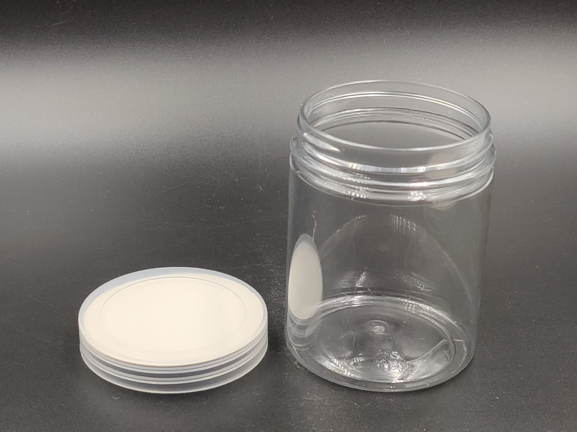 食品罐pet透明食品塑料瓶 花茶罐 毫升广口瓶厂家直销