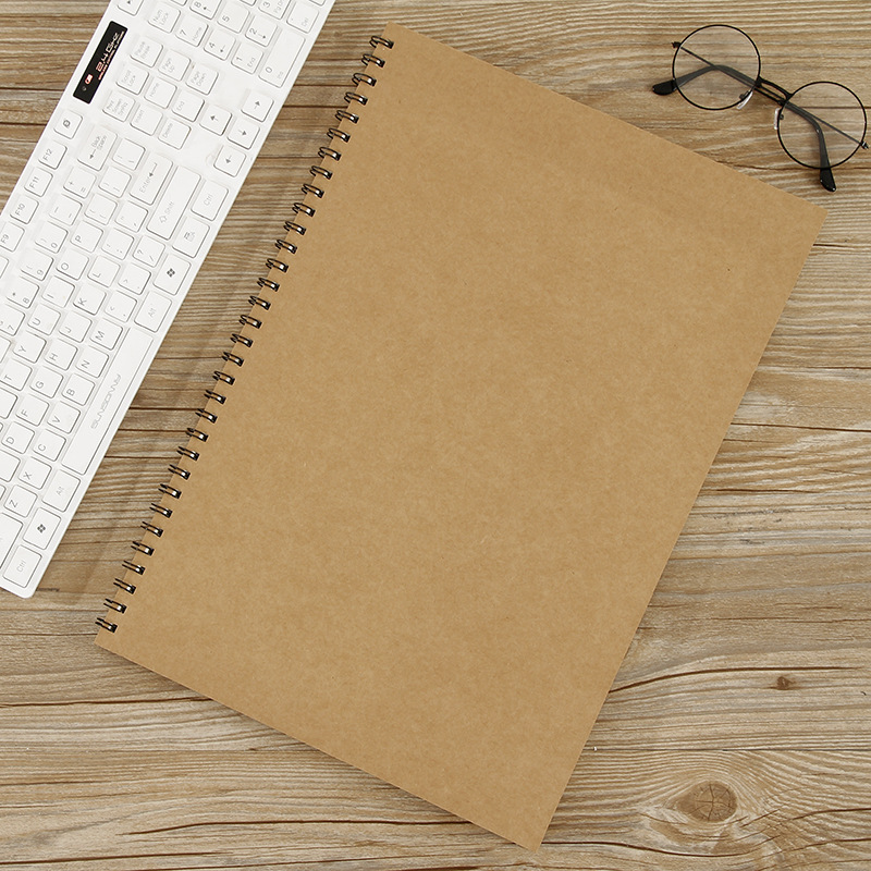 8开16开侧翻素描本a3a4a5速写本线圈活页笔记本学生图画美术画本