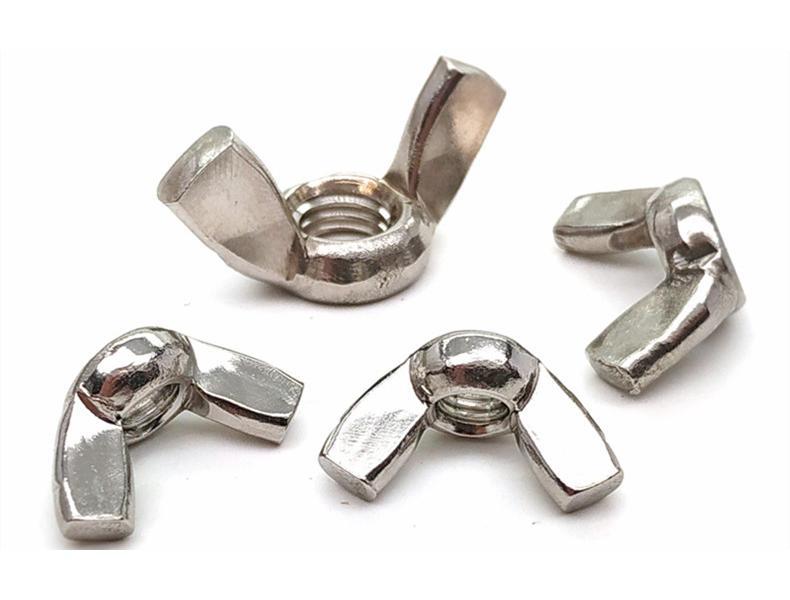 2-1988蝶形螺母-方翼(不锈钢667洗光)m3m4m5m6m8m10m12