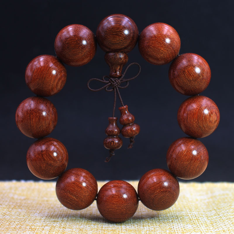 尼泊尔紫檀满金星佛珠手串手链 木质实木念珠厂家直销量大从优