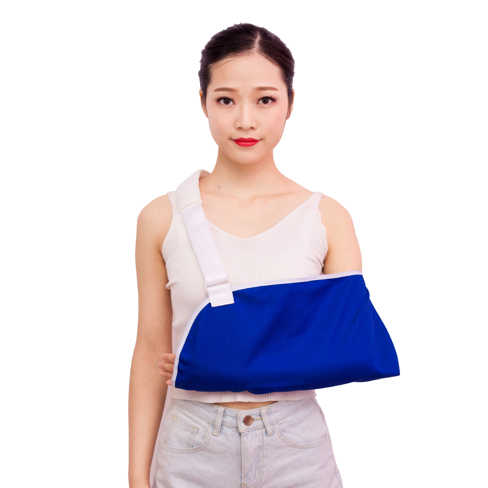 肩颈腕托带 肘关节固定带 前臂吊带 腕部肘部骨折医用石膏吊带