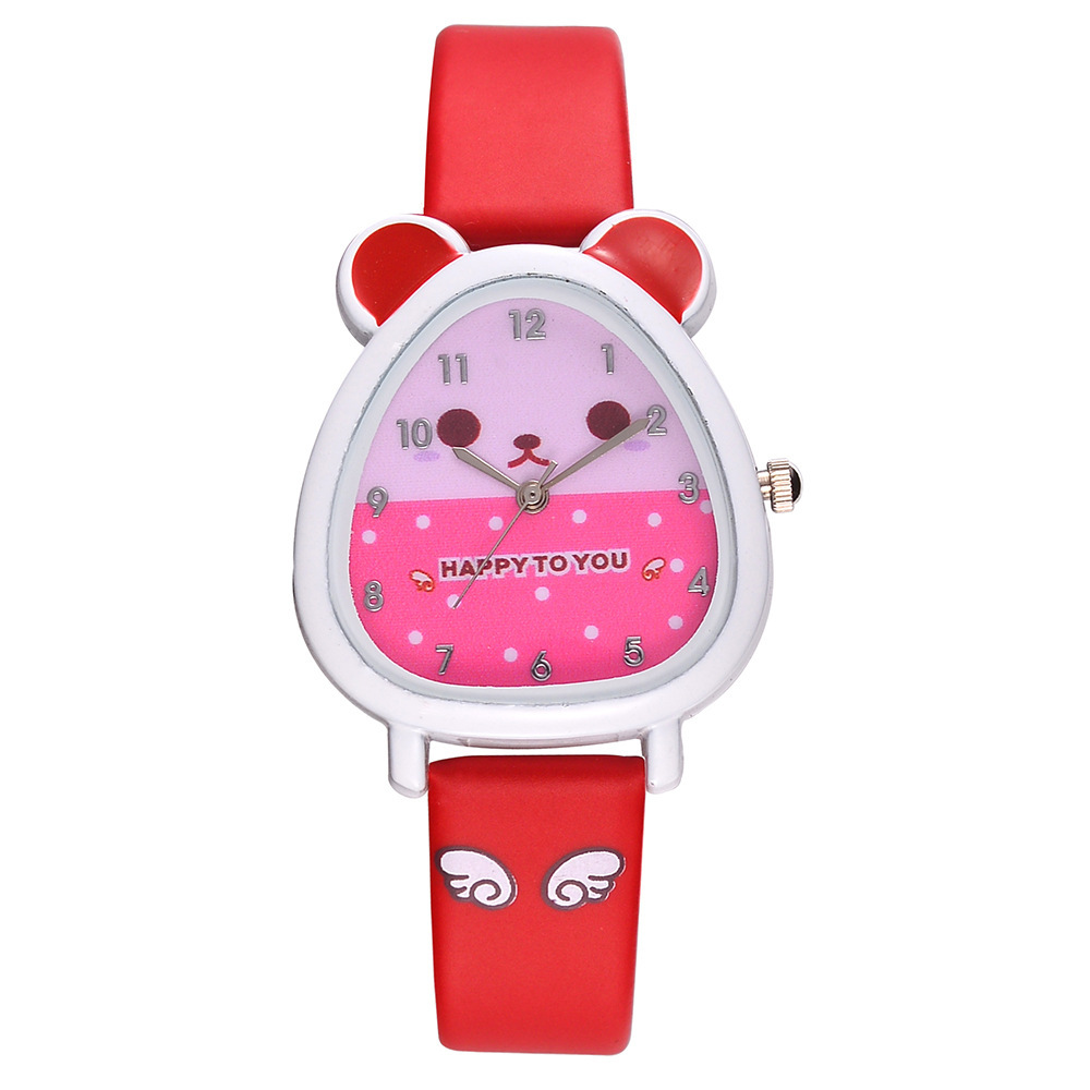 热销新款儿童米老鼠卡通米奇表盘石英表 中小学生可爱卡通风手表
