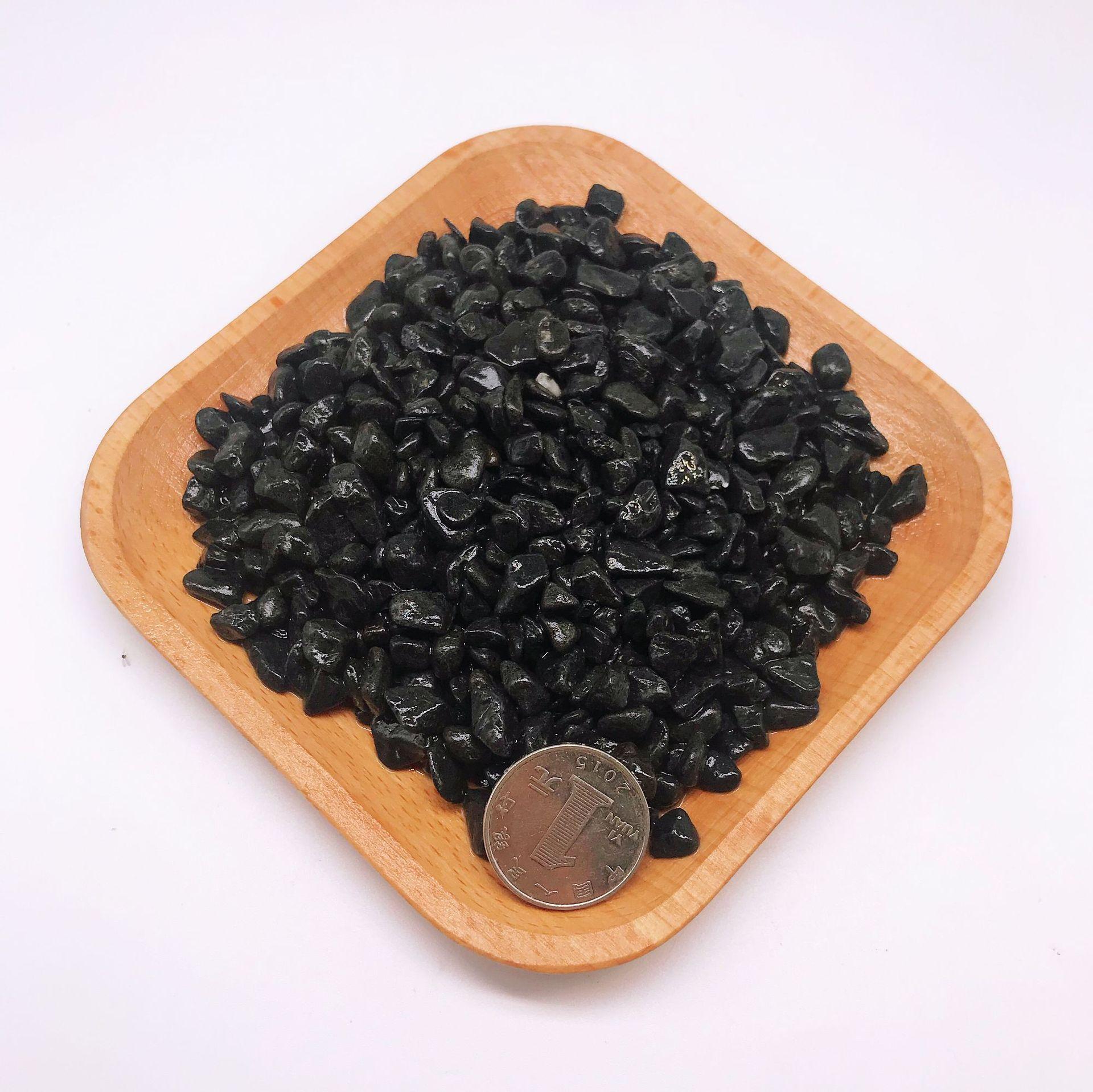 厂家销售 鹅卵石小石子 黑色砾石 玄武岩 青石 园林造景用石