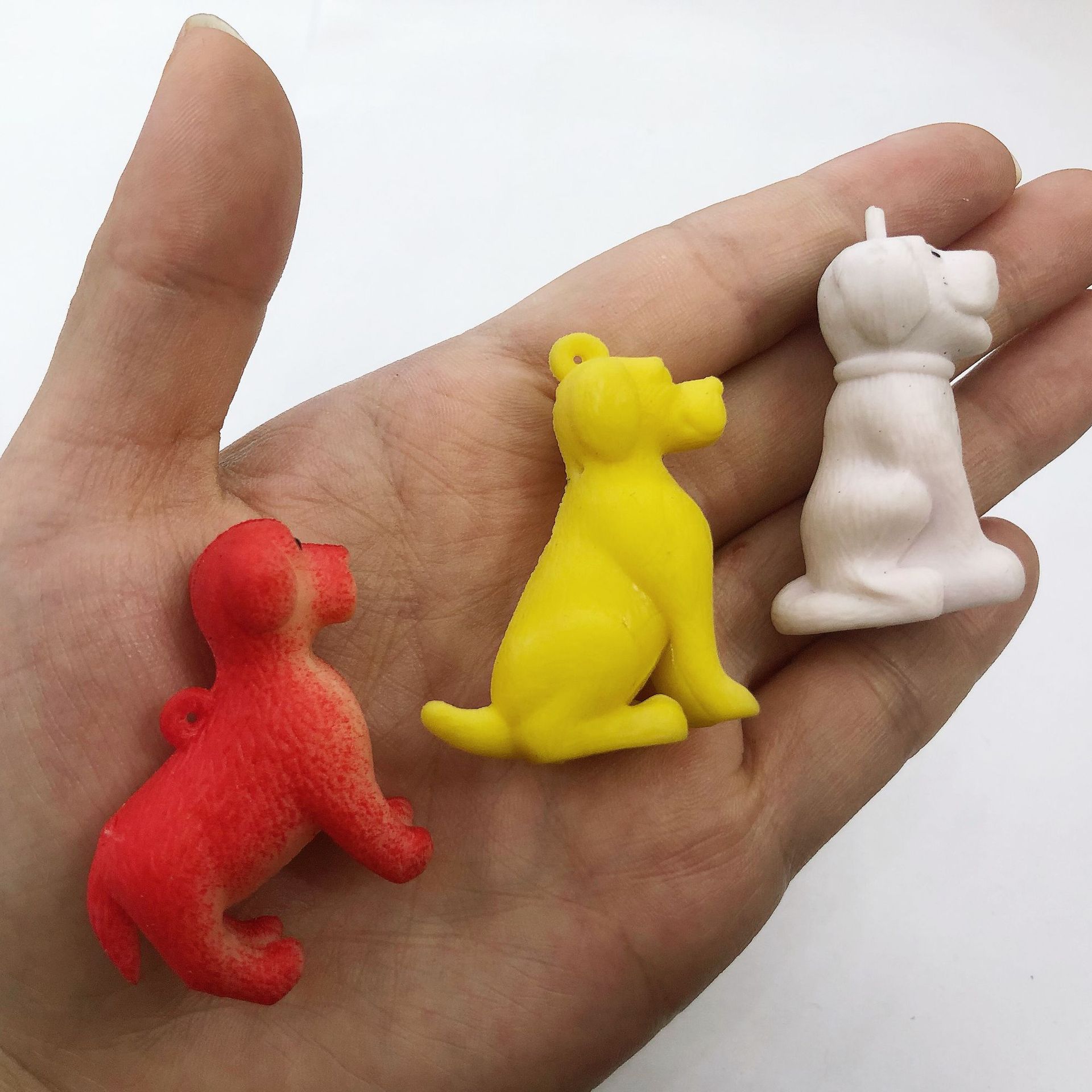 仿真软胶小狗 可爱汪汪 环保tpr材料 儿童早教玩具 厂家直销 定做