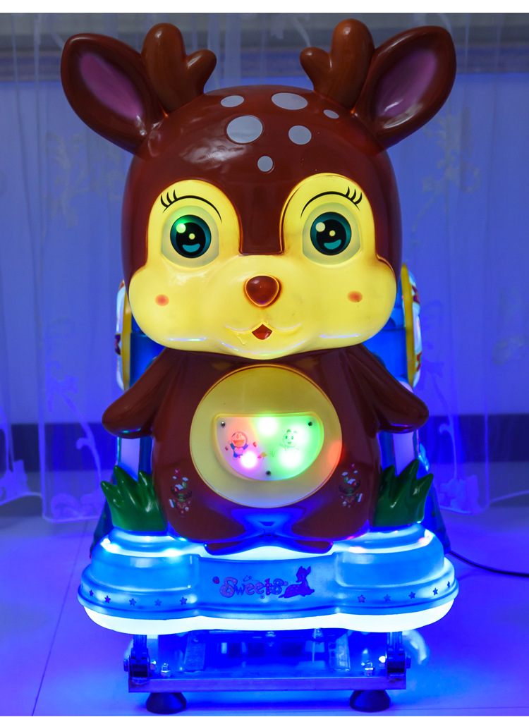 2015新款投币猫和老鼠摇摇车 厂家直销儿童电动迪士尼摇摆机