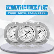 厂家直销 不锈钢压力表 Y-60BFZ不锈钢压力表