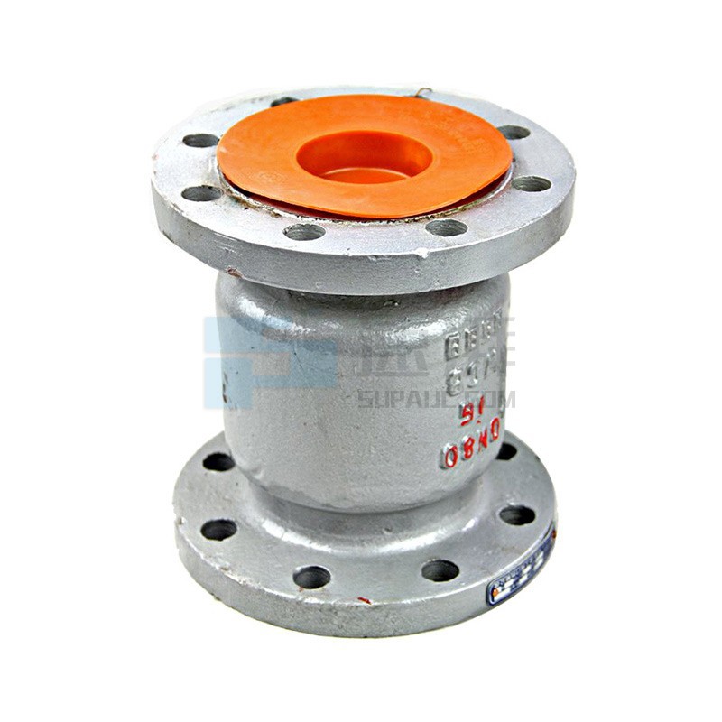 良工chlg铸钢立式止回阀铸法兰止回阀单向阀逆止阀h42h