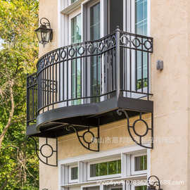 露台欧式铁艺阳台护栏