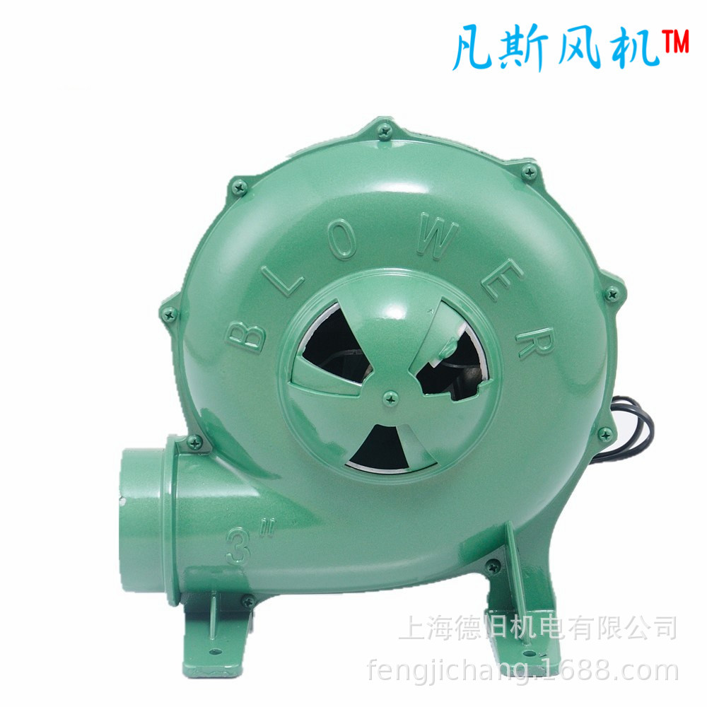 离心鼓风机烟草排烟风机 绿色小风机低噪音小型2.